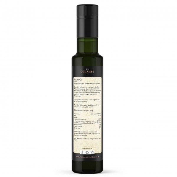 Sesam Öl kaltgepresst, 500ml