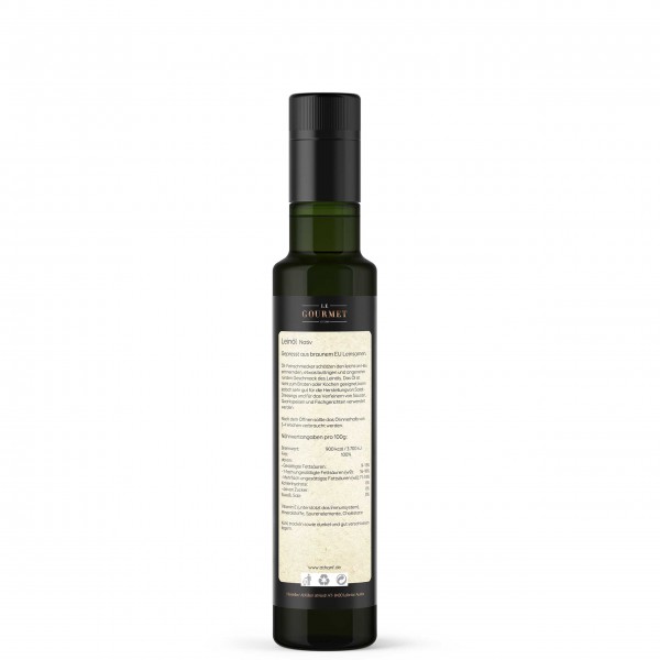 Leinöl Öl, kaltgepresst, 250ml