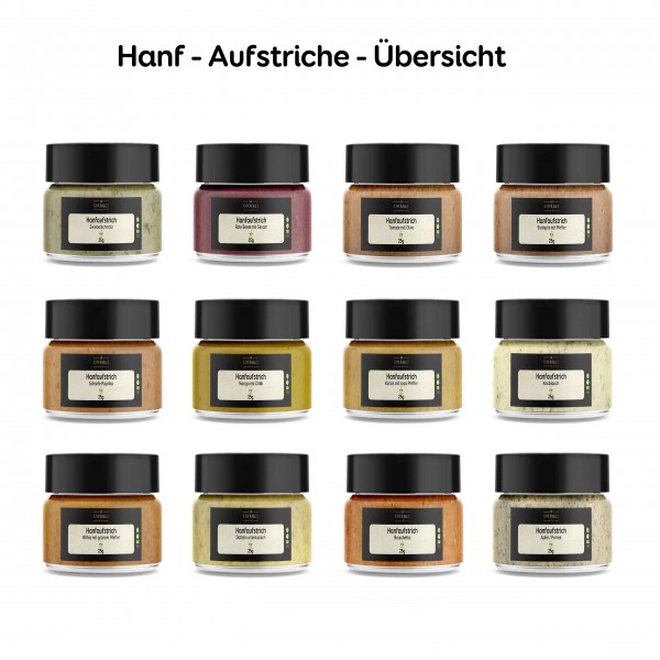 Hanf Aufstrich/ Dip, diverse Sorten, 25g