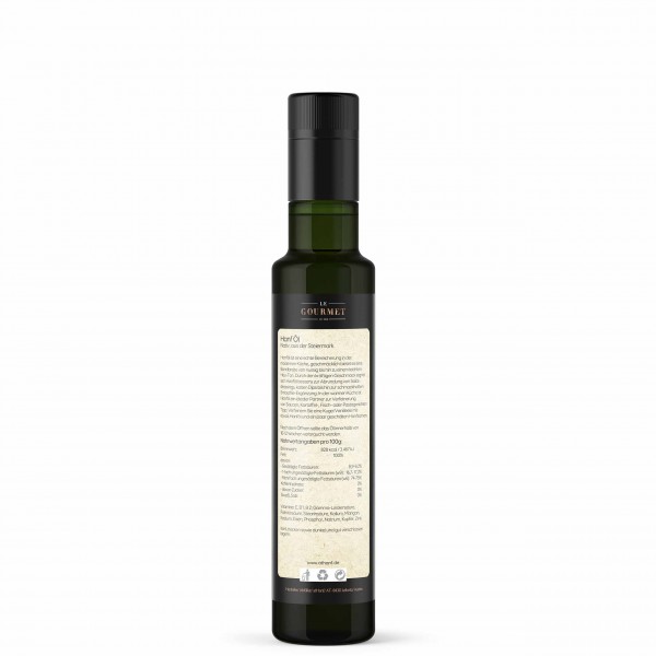 Hanföl, kaltgepresst, 250ml