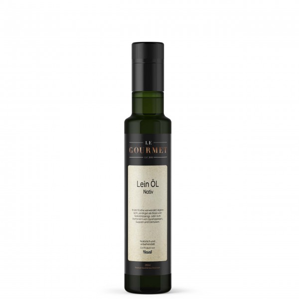 Leinöl Öl, kaltgepresst, 250ml