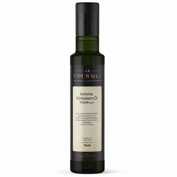 Kürbiskern Öl Klassik aus der Steiermark, 500ml